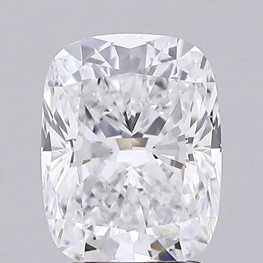 3.00ct Cushion modified Lab Grown Diamond (Colour F, Clarity VVS2, IGI Certified)