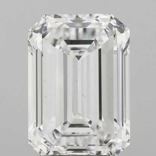 3.00ct Emerald Lab Grown Diamond (Colour D, Clarity VS1, IGI Certified)