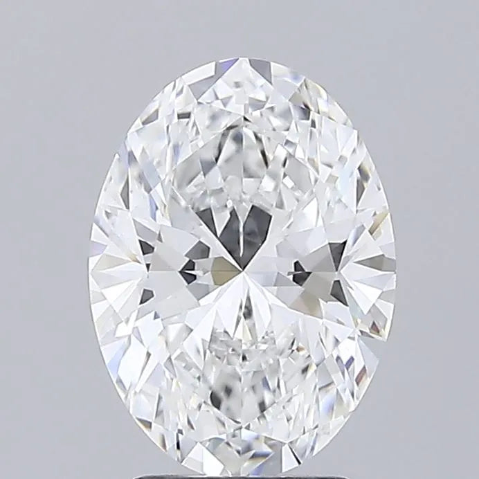 3.00ct Oval Lab Grown Diamond (Colour E, Clarity VS1, IGI Certified)