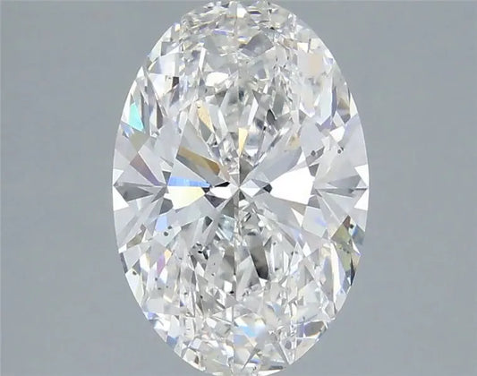 3.00ct Oval Lab Grown Diamond (Colour F, Clarity SI1, IGI Certified)