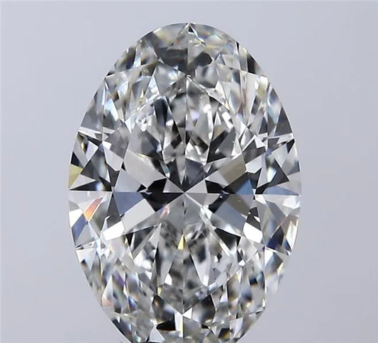 3.00ct Oval Lab Grown Diamond (Colour F, Clarity VS1, IGI Certified)