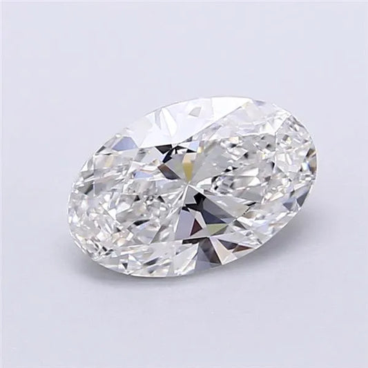 3.00ct Oval Lab Grown Diamond (Colour G, Clarity VS1, IGI Certified)