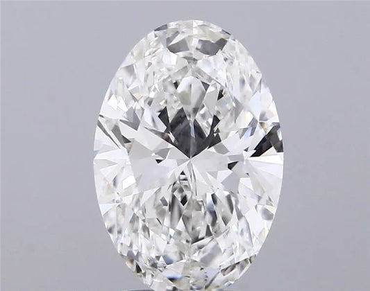 3.00ct Oval Lab Grown Diamond (Colour G, Clarity VS1, IGI Certified)