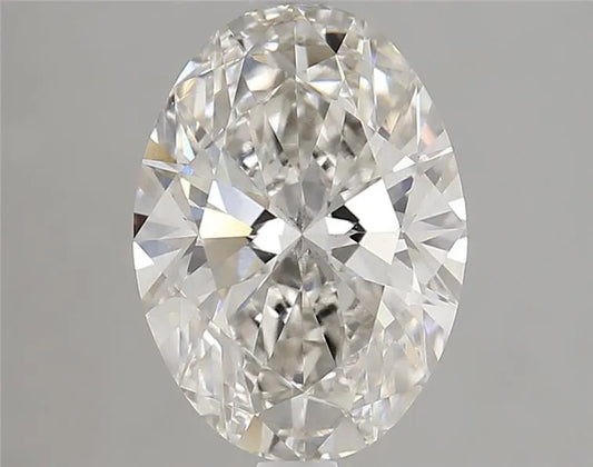 3.00ct Oval Lab Grown Diamond (Colour H, Clarity VS2, IGI Certified)
