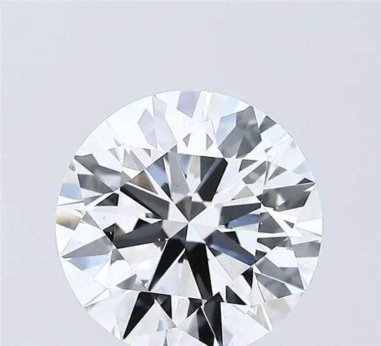 3.00ct Round Lab Grown Diamond (Colour D, Clarity VS1, Cut EX, IGI Certified)