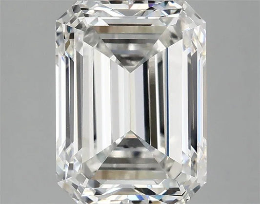 3.01ct Emerald Lab Grown Diamond (Colour F, Clarity VVS1, IGI Certified)