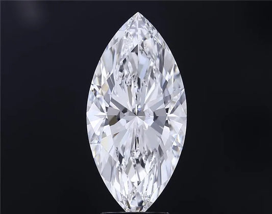 3.01ct Marquise Lab Grown Diamond (Colour F, Clarity VVS2, IGI Certified)