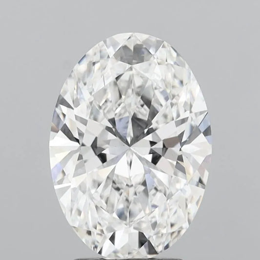 3.01ct Oval Lab Grown Diamond (Colour E, Clarity VS2, IGI Certified)