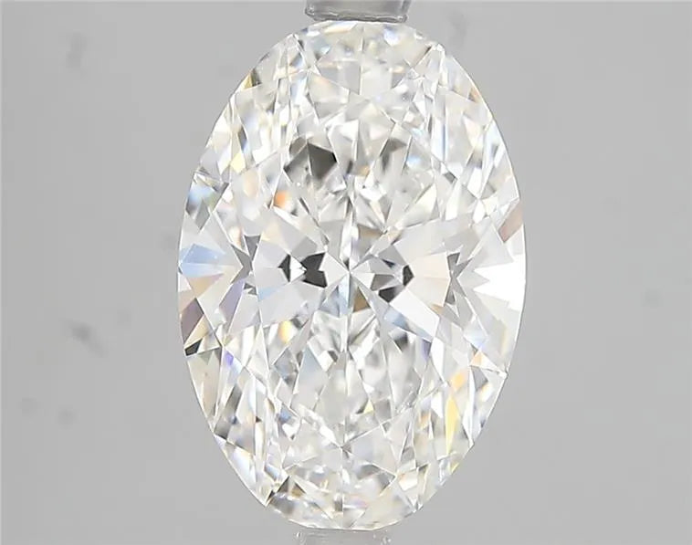 3.01ct Oval Lab Grown Diamond (Colour E, Clarity VVS1, IGI Certified)