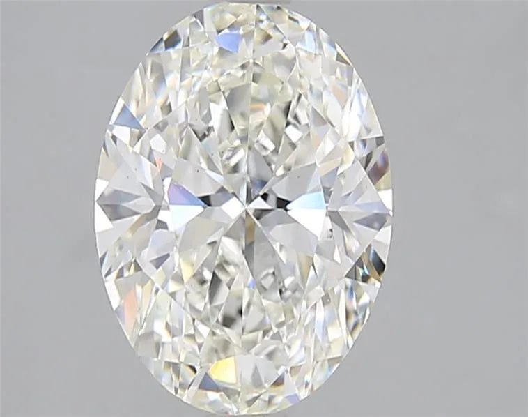 3.01ct Oval Lab Grown Diamond (Colour G, Clarity VS2, IGI Certified)