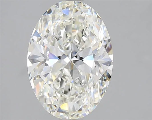 3.01ct Oval Lab Grown Diamond (Colour G, Clarity VS2, IGI Certified)