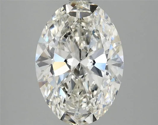 3.01ct Oval Lab Grown Diamond (Colour H, Clarity SI1, IGI Certified)