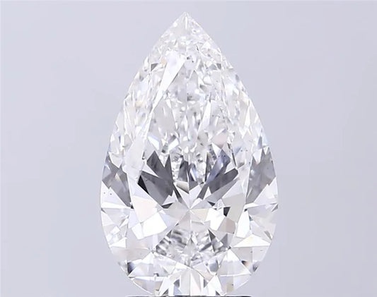 3.01ct Pear Lab Grown Diamond (Colour D, Clarity VS2, IGI Certified)
