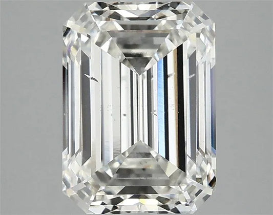 3.02ct Emerald Lab Grown Diamond (Colour G, Clarity SI1, IGI Certified)