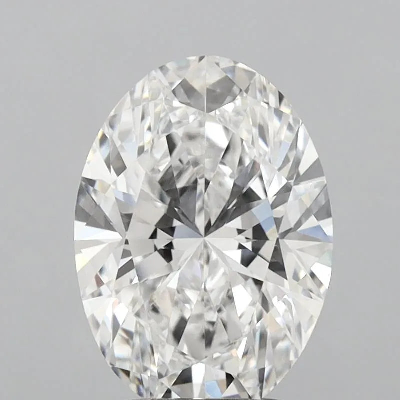 3.02ct Oval Lab Grown Diamond (Colour D, Clarity VVS2, IGI Certified)
