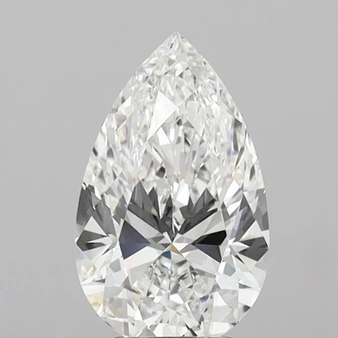 3.02ct Pear Lab Grown Diamond (Colour E, Clarity VVS2, IGI Certified)
