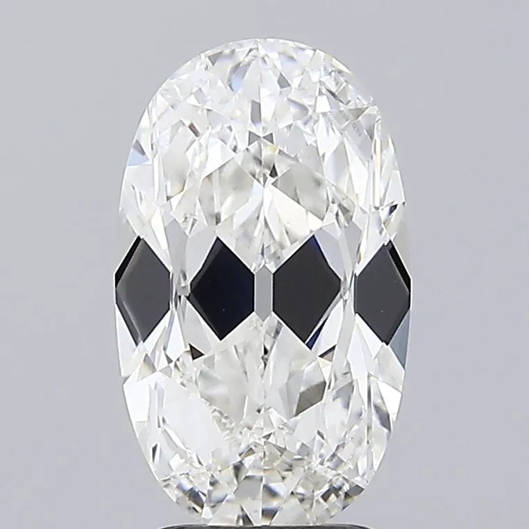 3.03ct Oval Lab Grown Diamond (Colour F, Clarity VS1, IGI Certified)