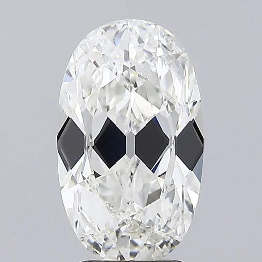 3.03ct Oval Lab Grown Diamond (Colour F, Clarity VS1, IGI Certified)