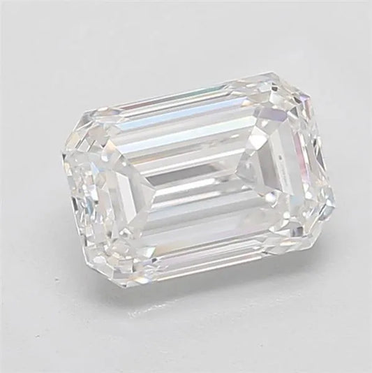 3.04ct Emerald Lab Grown Diamond (Colour D, Clarity VVS1, IGI Certified)