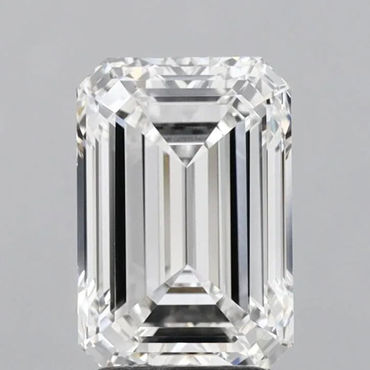 3.04ct Emerald Lab Grown Diamond (Colour E, Clarity VVS2, IGI Certified)