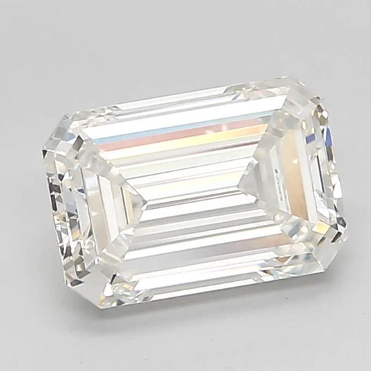 3.04ct Emerald Lab Grown Diamond (Colour G, Clarity VVS2, IGI Certified)