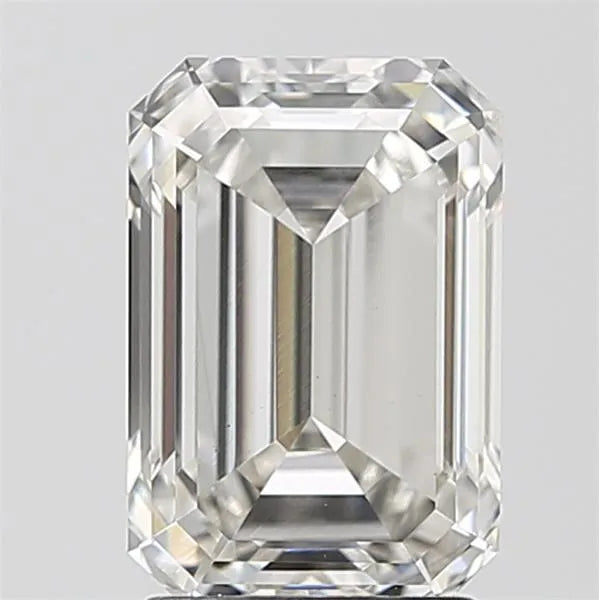 3.04ct Emerald Lab Grown Diamond (Colour H, Clarity VVS2, IGI Certified)