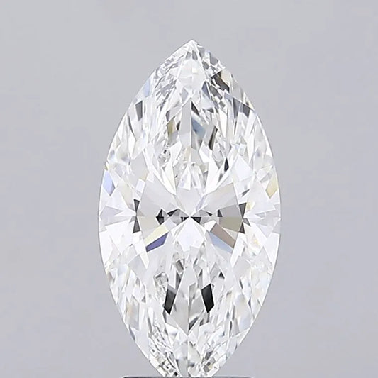 3.04ct Marquise Lab Grown Diamond (Colour F, Clarity VVS2, IGI Certified)