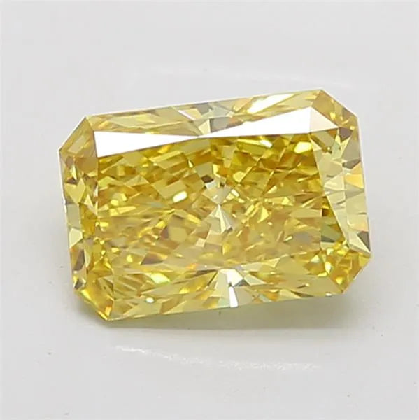 3.05ct Radiant Lab Grown Diamond (Colour Fancy Intense Yellow, Clarity VVS2, IGI Certified)