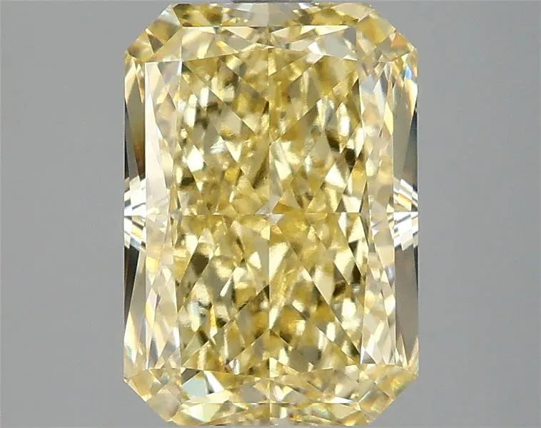 3.06ct Radiant Lab Grown Diamond (Colour Fancy Intense Yellow, Clarity VVS2, IGI Certified)