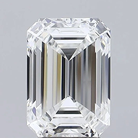 3.07ct Emerald Lab Grown Diamond (Colour E, Clarity VVS1, IGI Certified)