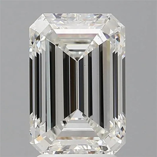 3.08ct Emerald Lab Grown Diamond (Colour F, Clarity VS1, IGI Certified)