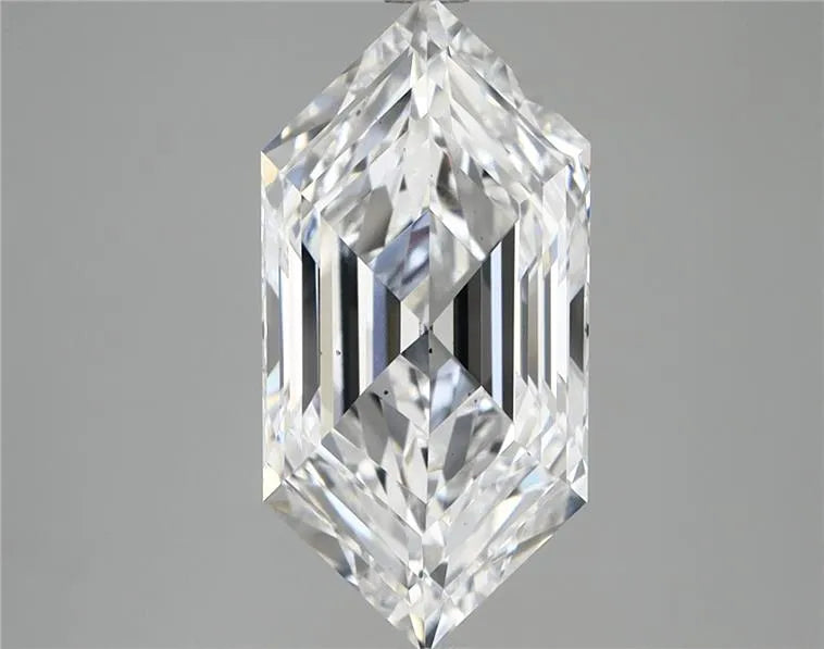 3.08ct Hexagonal Lab Grown Diamond (Colour D, Clarity VS2, IGI Certified)