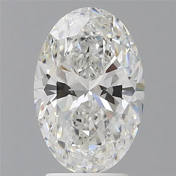 3.08ct Oval Lab Grown Diamond (Colour F, Clarity VVS2, IGI Certified)