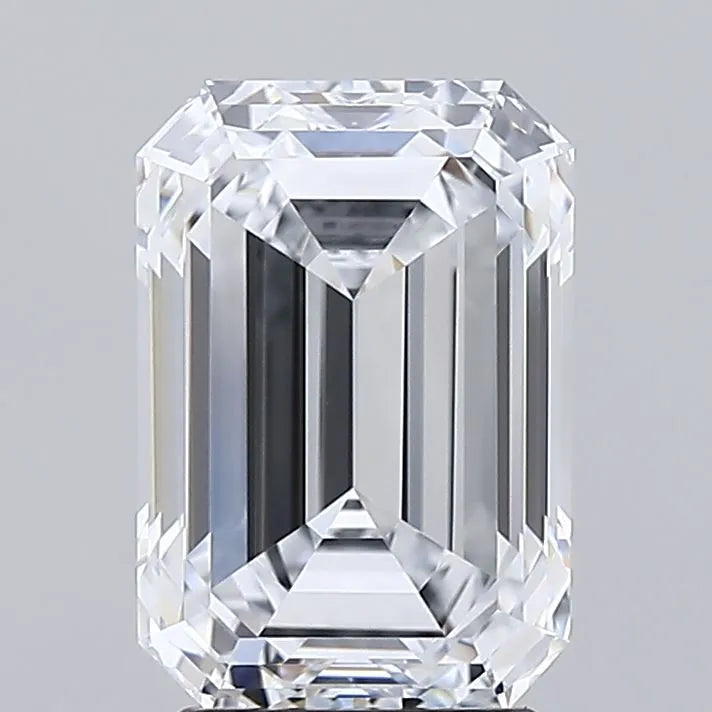 3.09ct Emerald Lab Grown Diamond (Colour E, Clarity IF, IGI Certified)