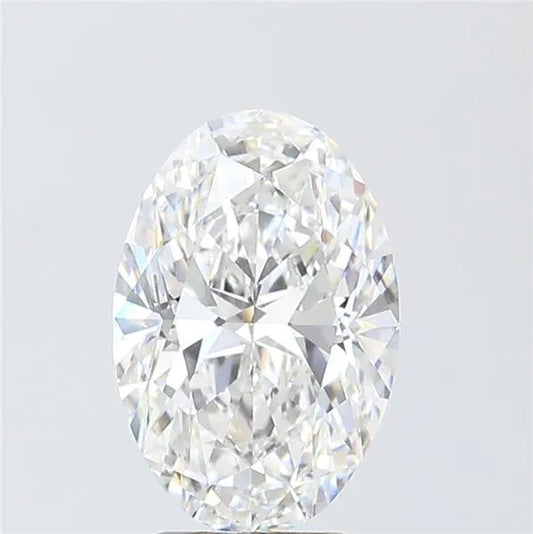 3.09ct Oval Lab Grown Diamond (Colour D, Clarity VVS1, IGI Certified)
