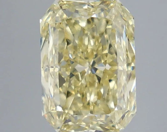 3.09ct Radiant Lab Grown Diamond (Colour Fancy Yellow, Clarity VVS2, IGI Certified)