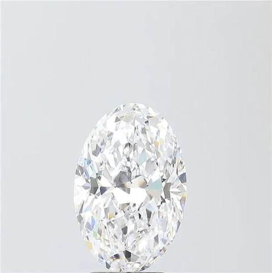 3.10ct Oval Lab Grown Diamond (Colour D, Clarity VVS1, IGI Certified)