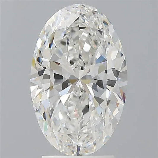 3.10ct Oval Lab Grown Diamond (Colour F, Clarity VVS2, IGI Certified)