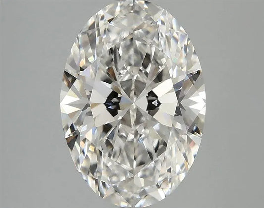 3.10ct Oval Lab Grown Diamond (Colour G, Clarity VS1, IGI Certified)
