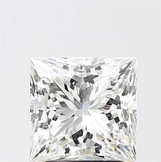 3.10ct Princess Lab Grown Diamond (Colour G, Clarity VVS1, IGI Certified)