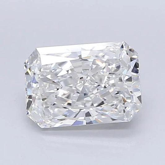 3.13ct Radiant Lab Grown Diamond (Colour D, Clarity VVS2, IGI Certified)