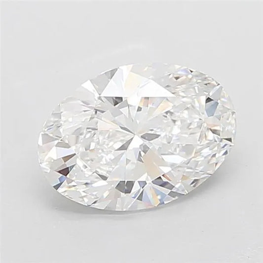 3.22ct Oval Lab Grown Diamond (Colour D, Clarity VVS1, IGI Certified)