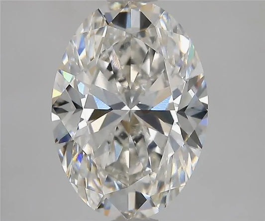3.23ct Oval Lab Grown Diamond (Colour F, Clarity VS1, IGI Certified)