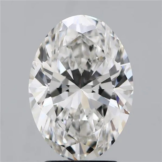 3.23ct Oval Lab Grown Diamond (Colour G, Clarity VS1, IGI Certified)