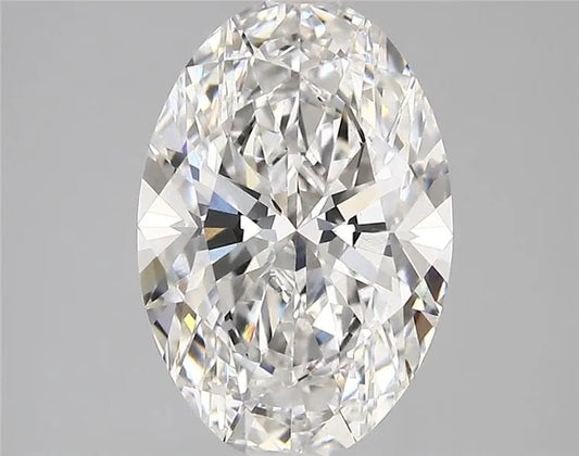 3.25ct Oval Lab Grown Diamond (Colour E, Clarity VVS2, IGI Certified)