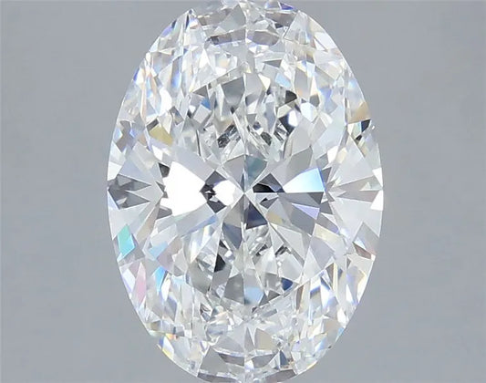 3.25ct Oval Lab Grown Diamond (Colour E, Clarity VVS2, IGI Certified)