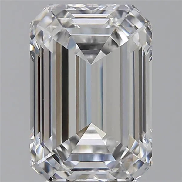 3.27ct Emerald Lab Grown Diamond (Colour D, Clarity VVS1, IGI Certified)