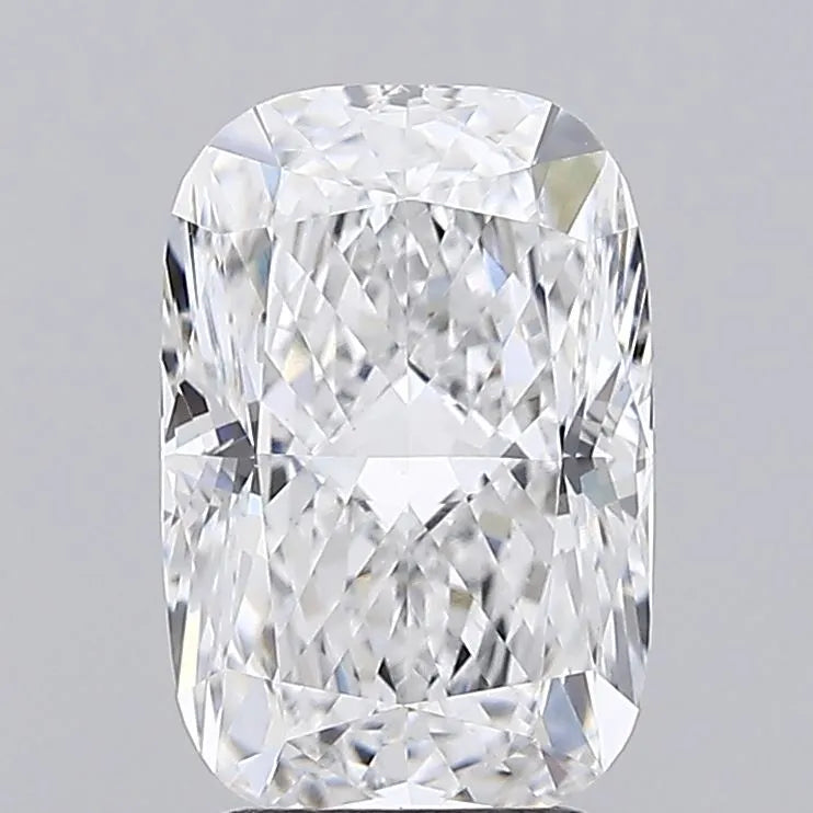 3.35ct Cushion modified Lab Grown Diamond (Colour D, Clarity VVS2, IGI Certified)