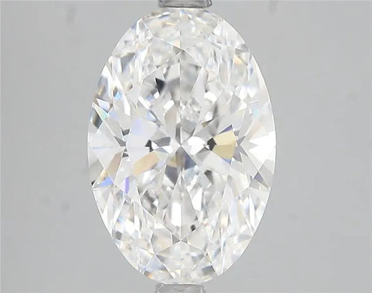 3.39ct Oval Lab Grown Diamond (Colour D, Clarity VVS2, IGI Certified)