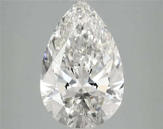 3.46ct Pear Lab Grown Diamond (Colour G, Clarity VS1, IGI Certified)